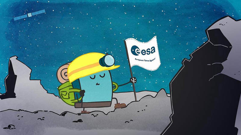 ESA outreach for Philae lander